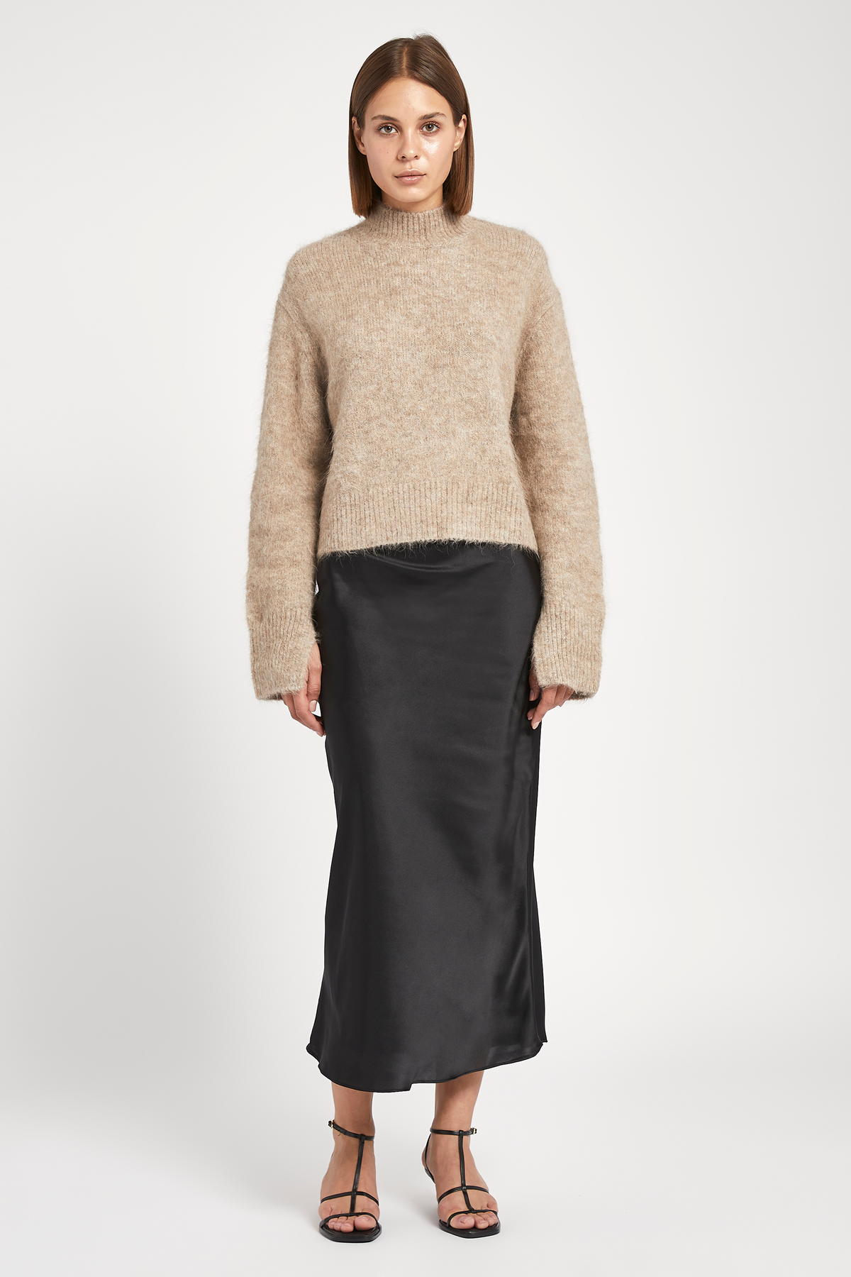 Alpaca Blend Jumper - Birch
