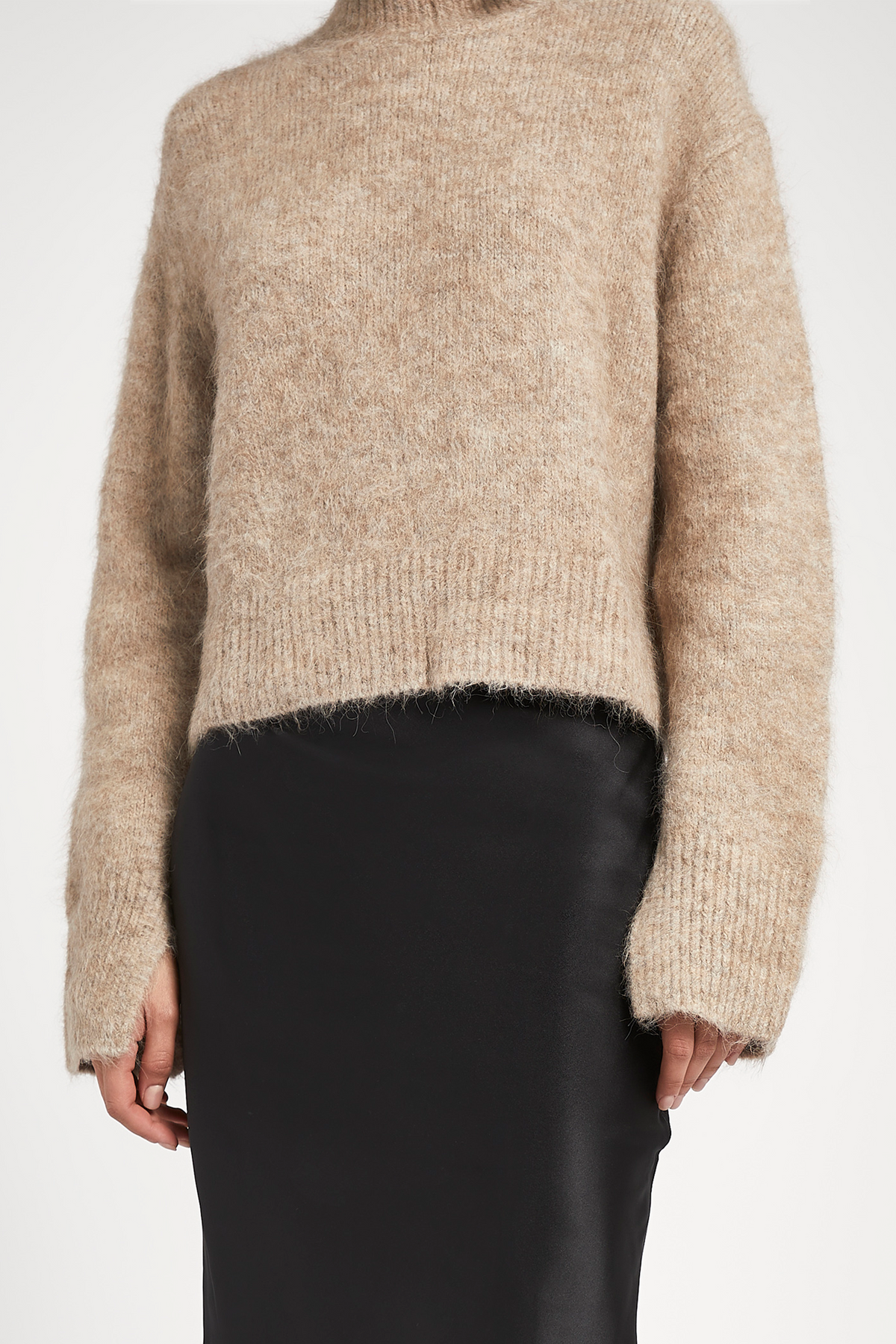Alpaca Blend Jumper - Birch