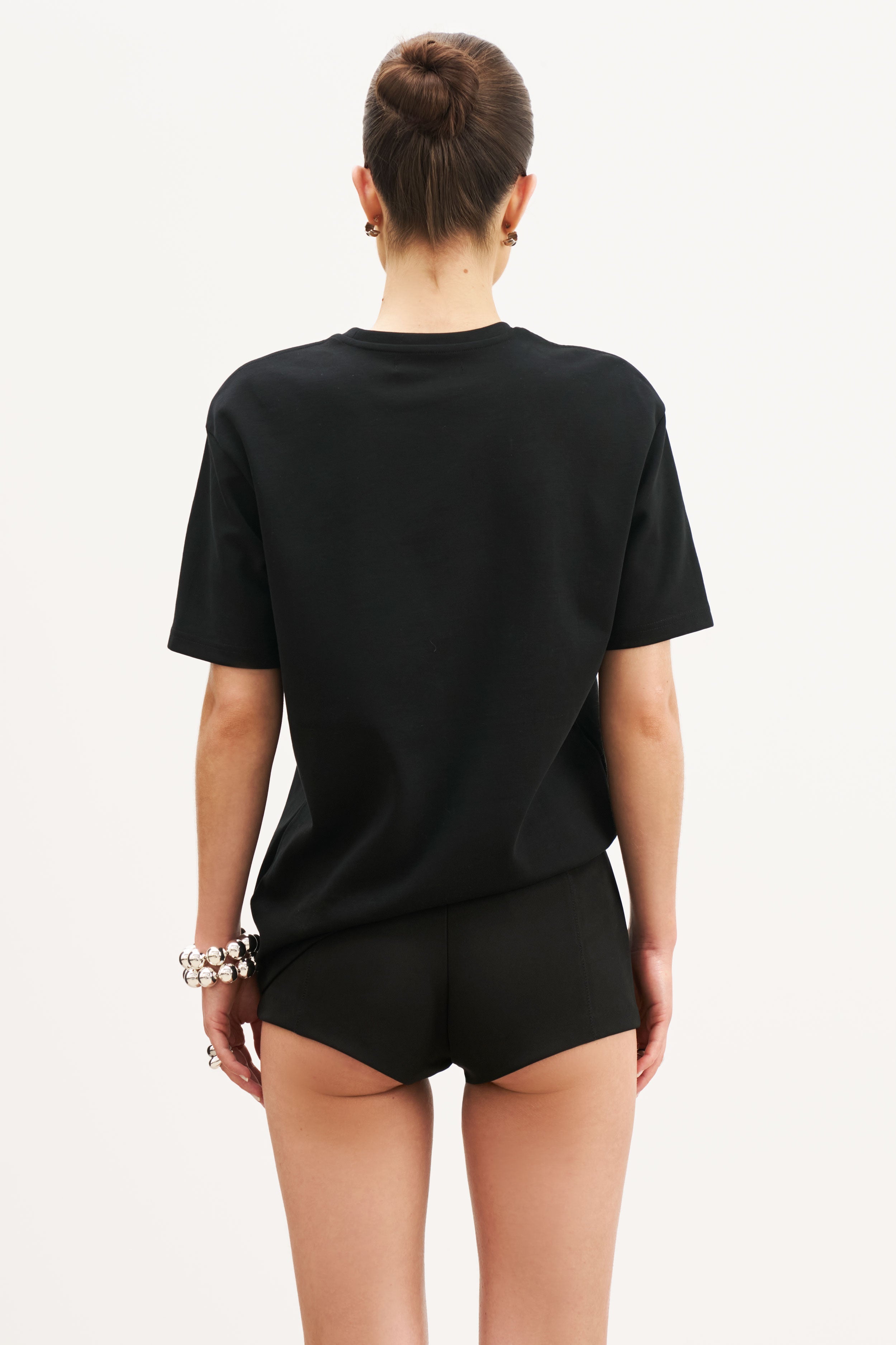 Tailored Micro Shorts - Black