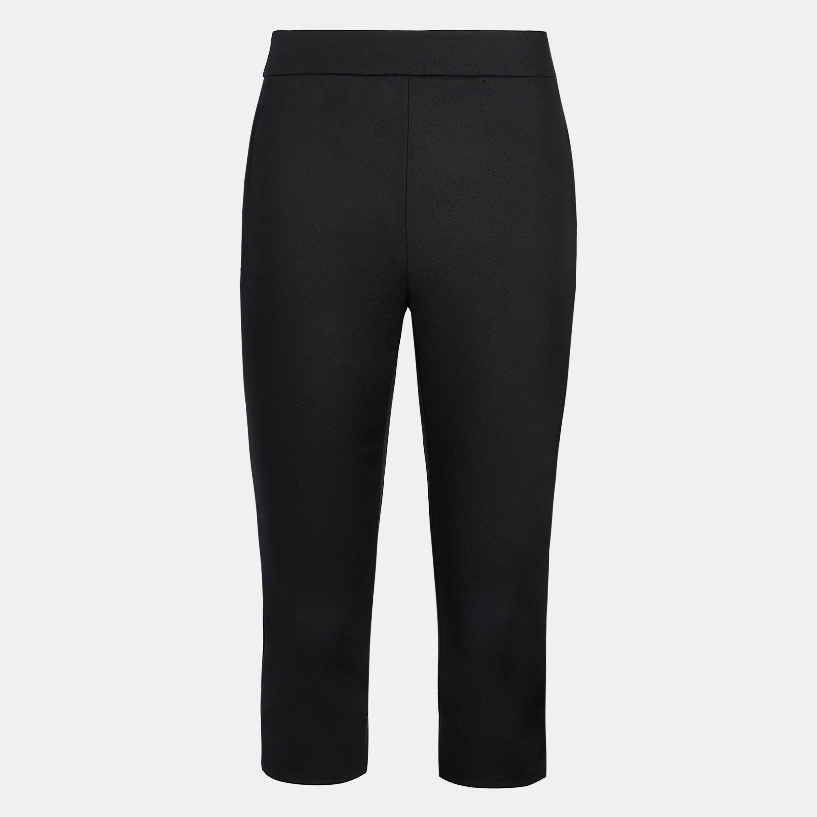 Tailored Capri Leggings - Black