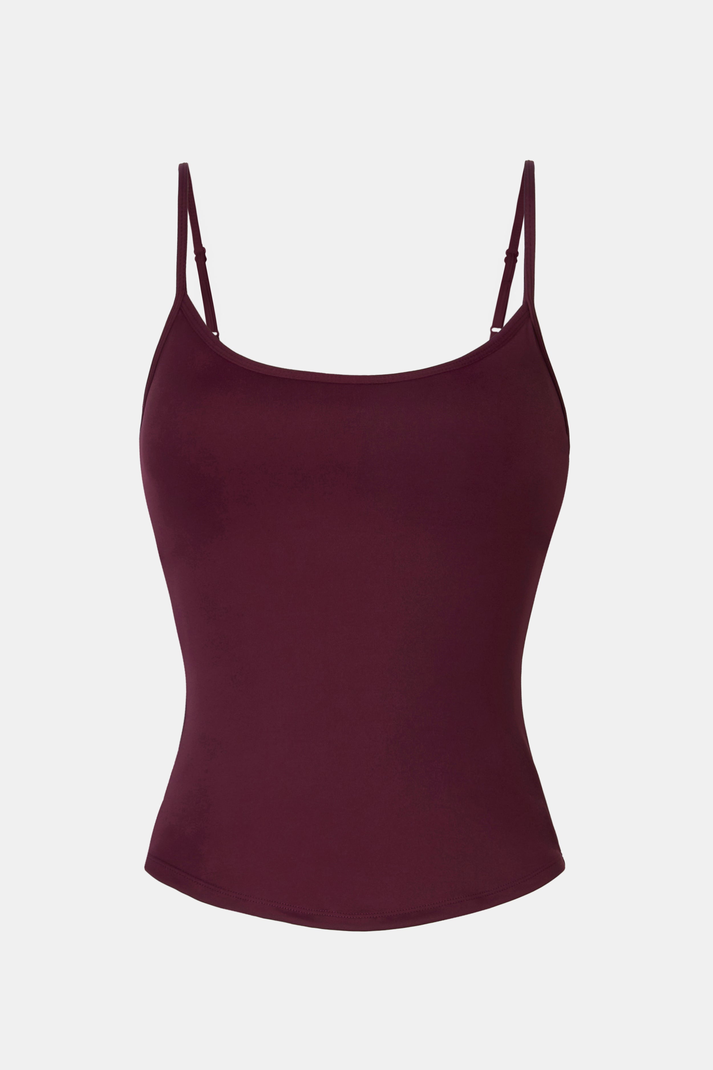 Base Sculpting Cami Top - Merlot
