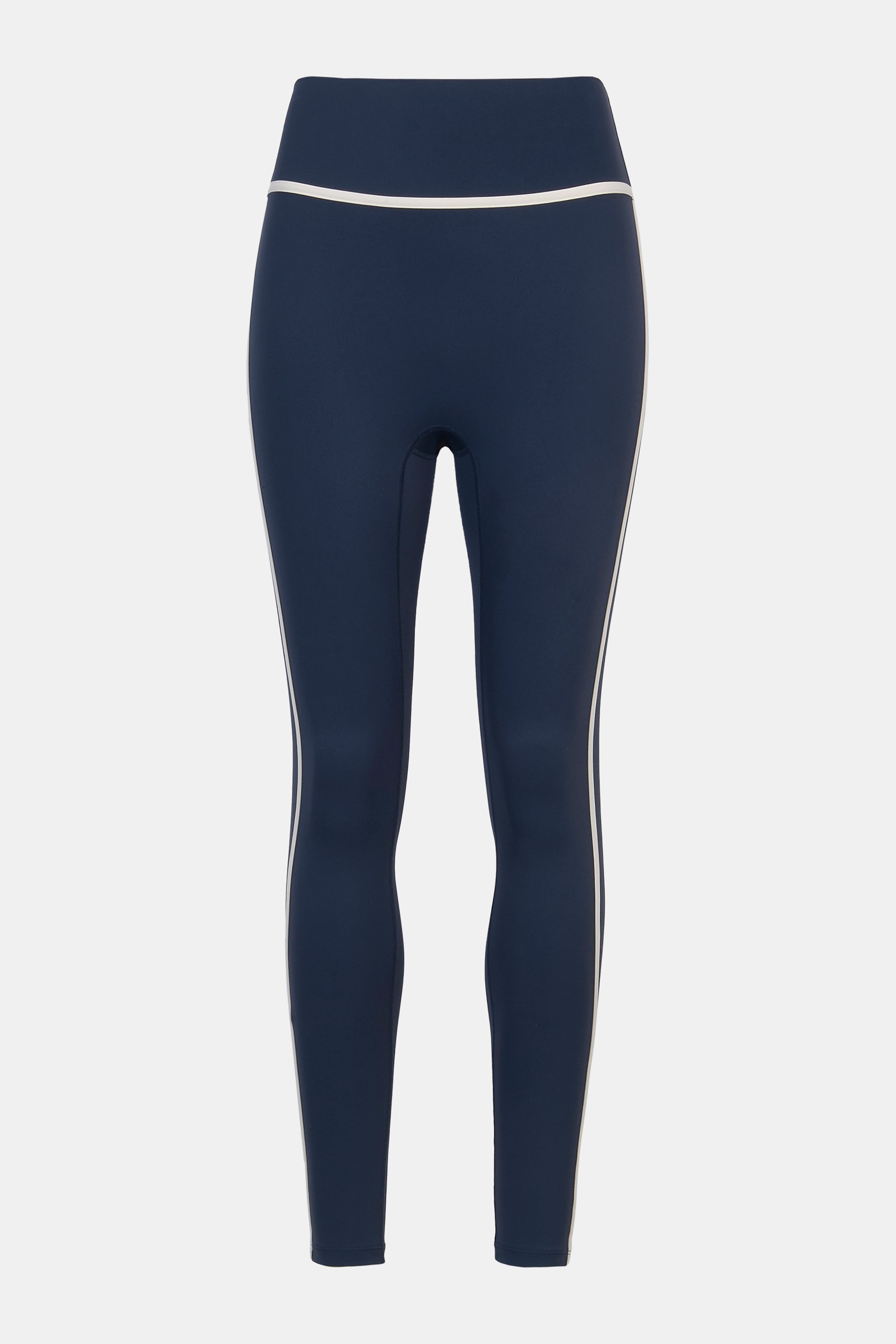 Base Contrast Trim Leggings - Midnight Blue/Tofu
