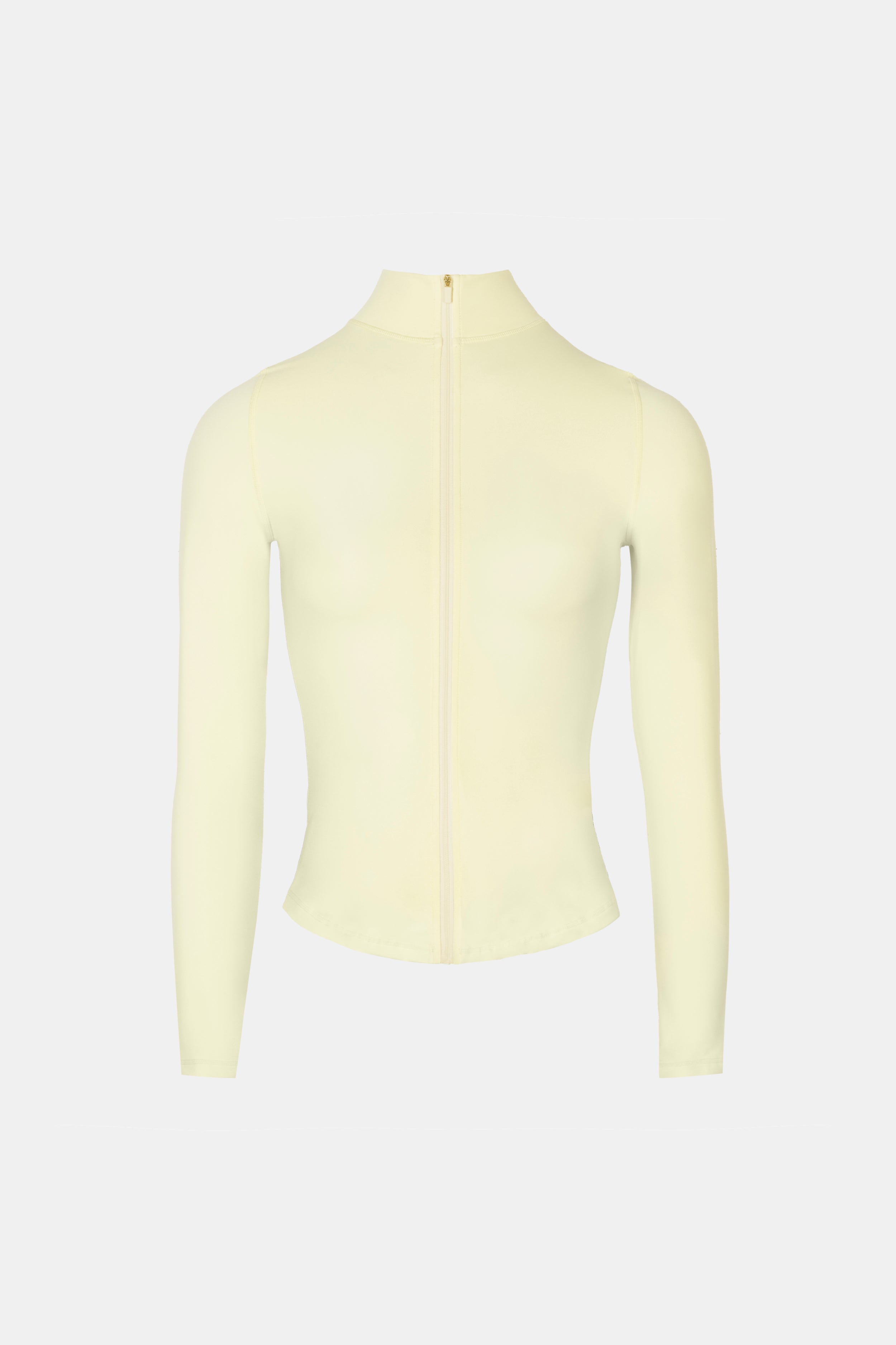 Base Sculpting Zip Up Jacket - Buttermilk