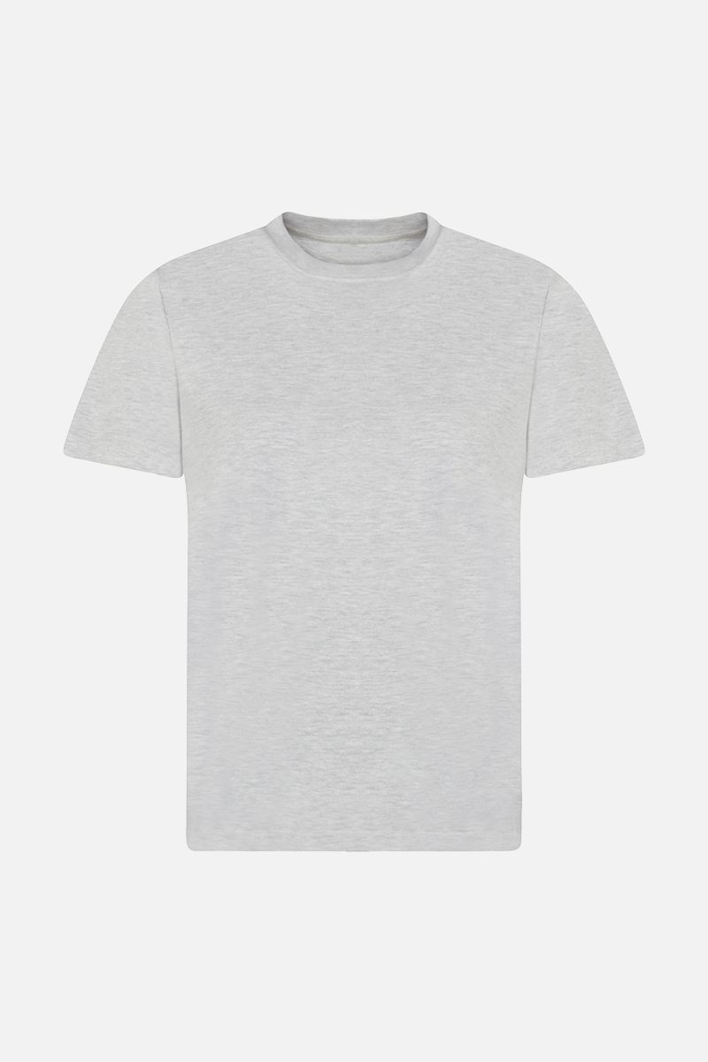 Classic Boyfriend T Shirt - Grey Marl
