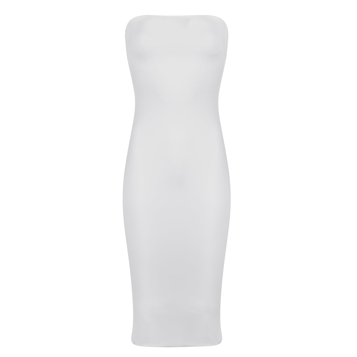 Bandeau Midi Dress - Ivory