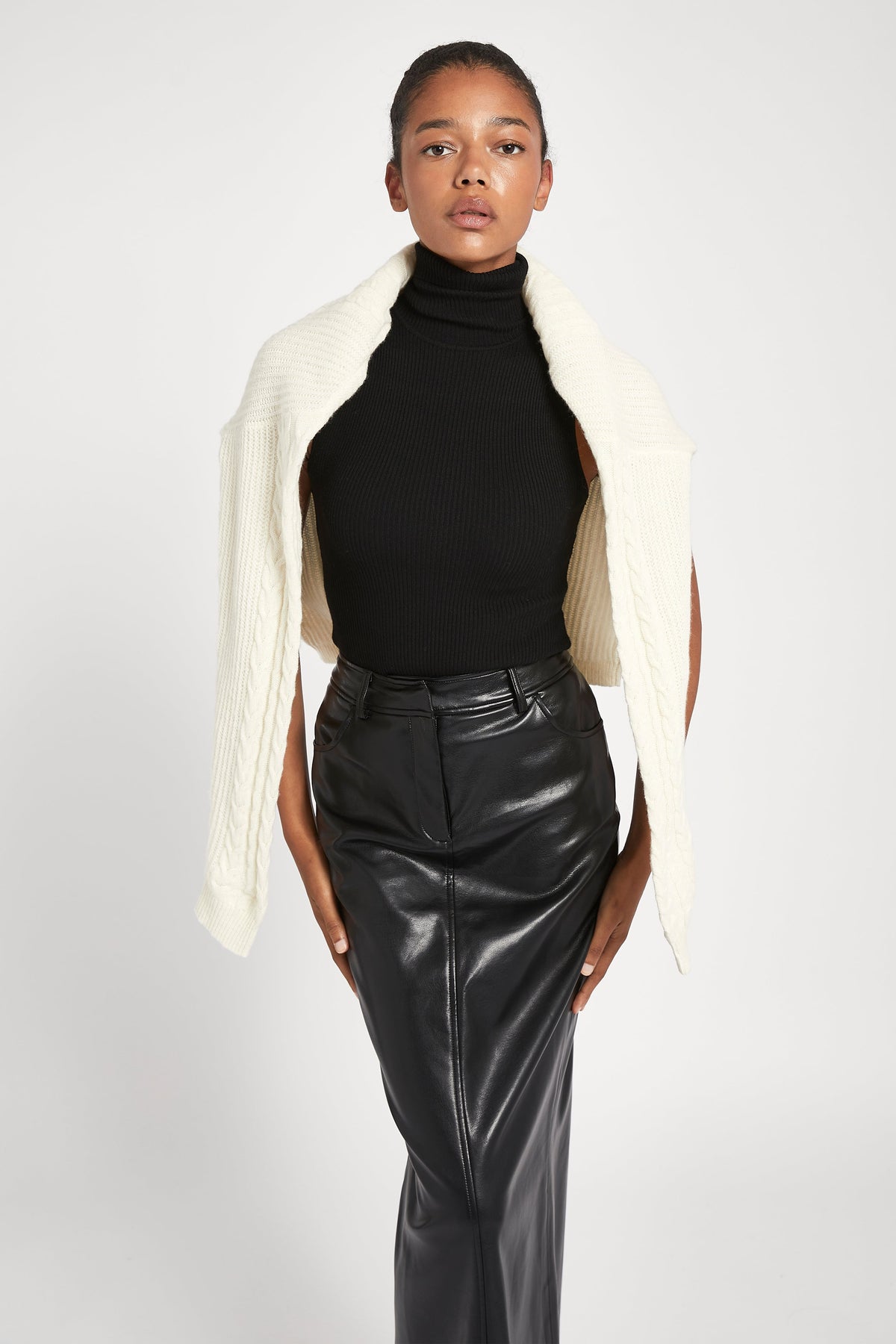 Cable Knit Jumper - Cream