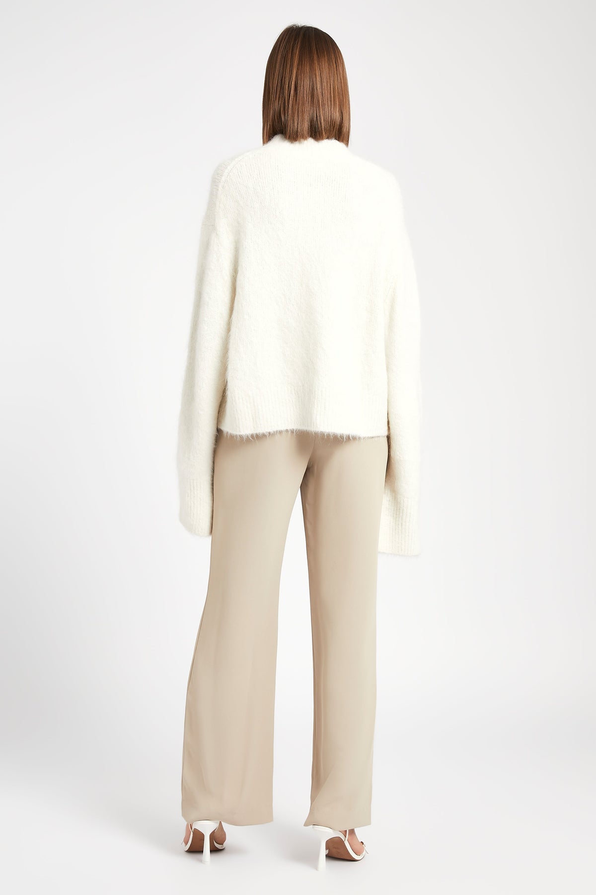 Alpaca Blend Jumper - Cream