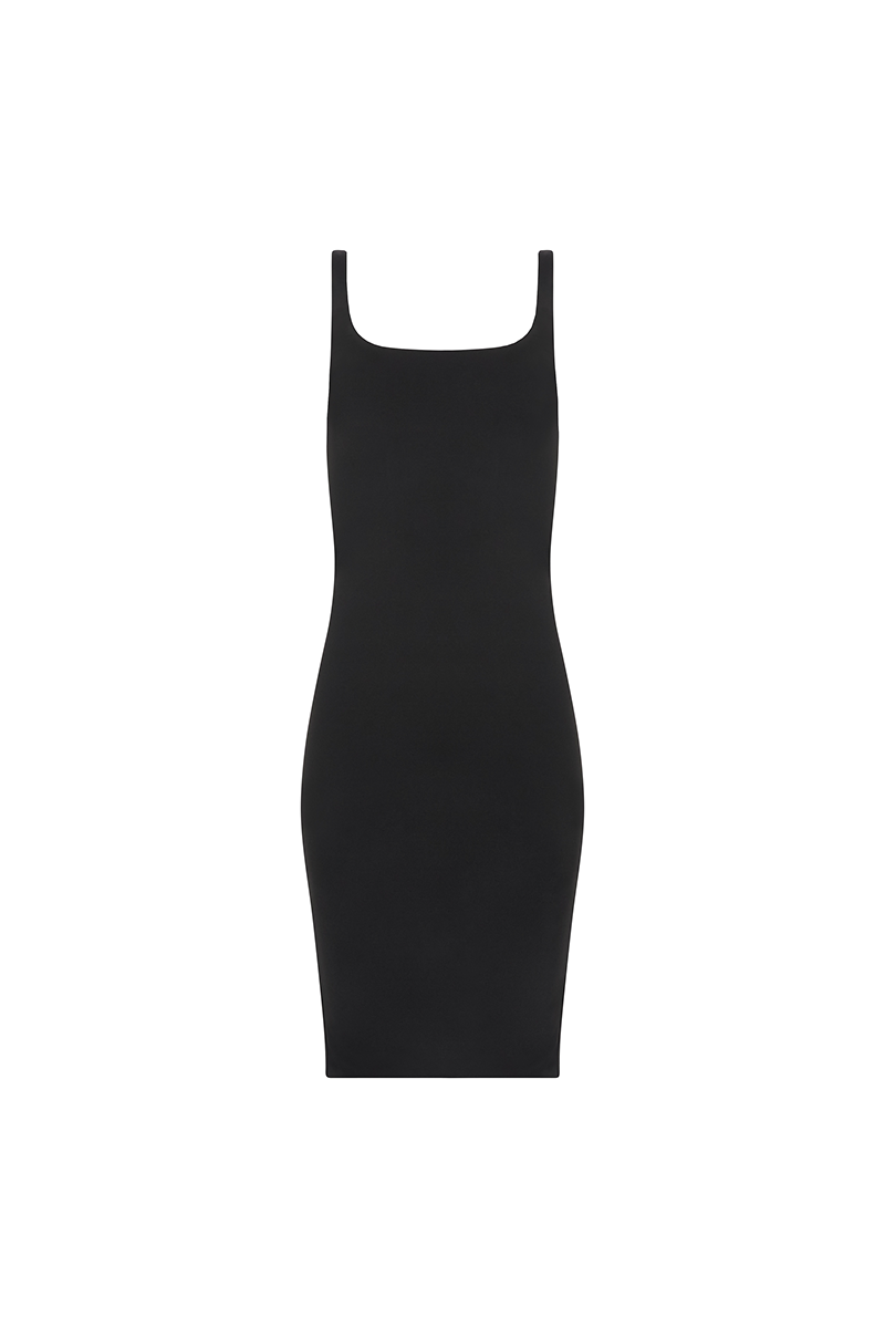Tank Midi Dress - Black