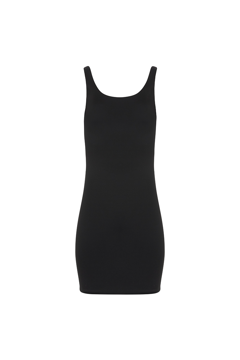 Tank Mini Dress - Black