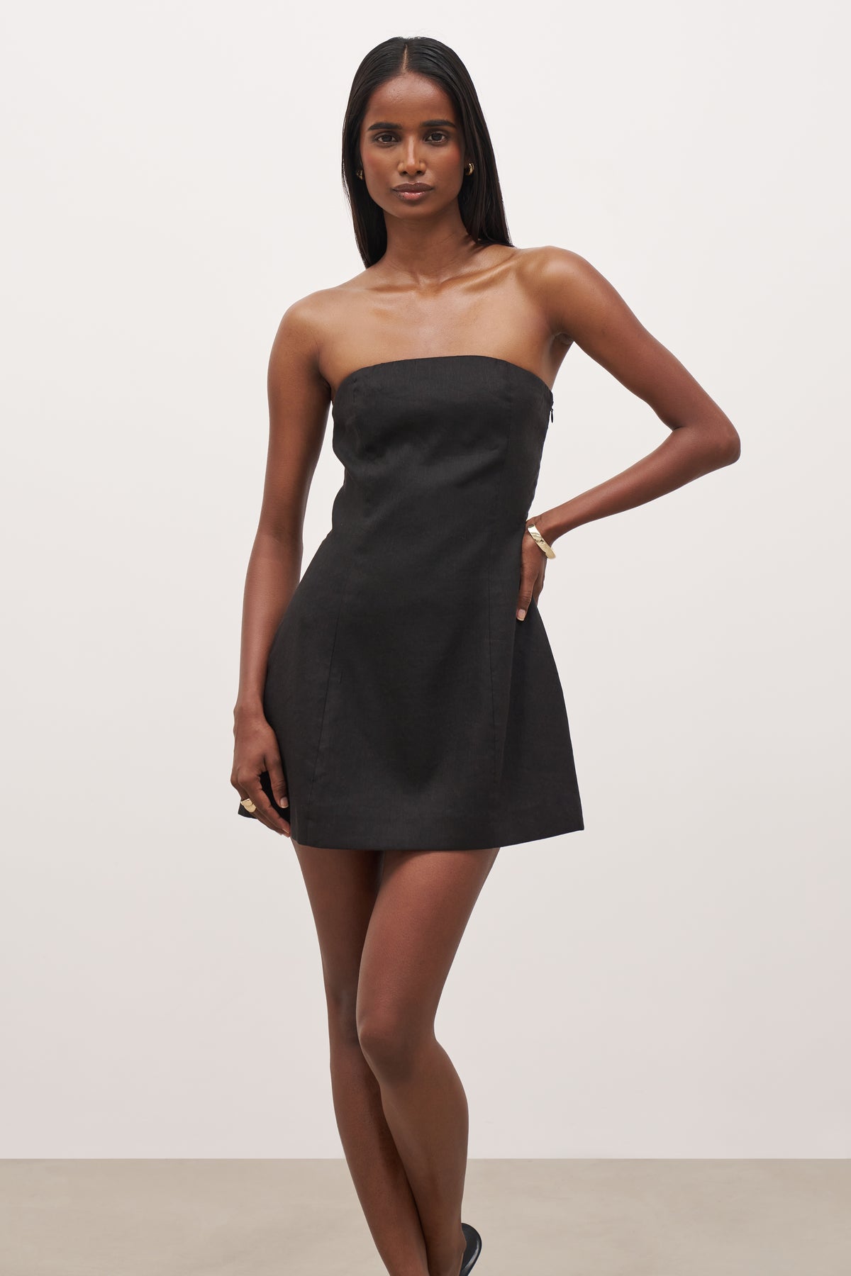 A line mini dress on sale