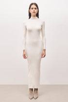 Fine Knit Maxi Dress - Cream Fine Knit Maxi Dress - Cream