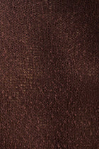 Crochet Knit Maxi Skirt - Carob