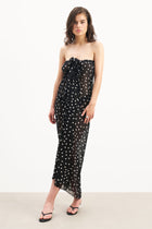 Chiffon Maxi Polka Dot Sarong -  Maxi Polka Dot