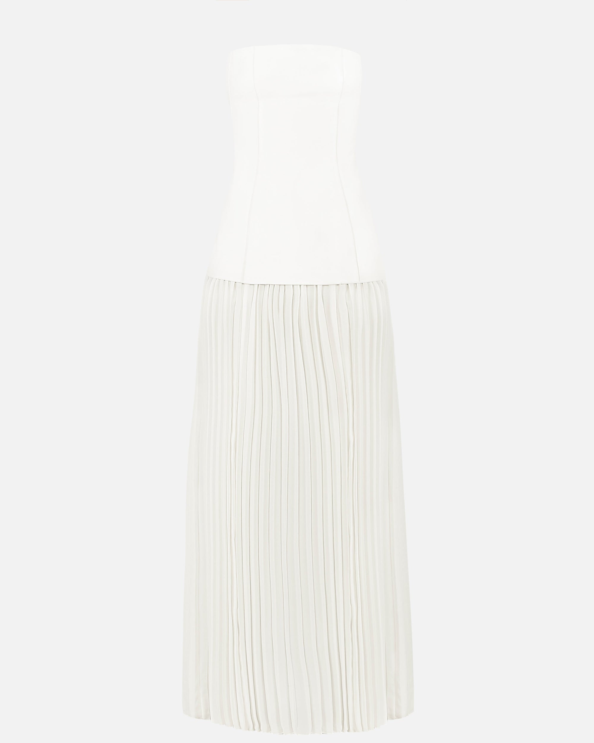 open lace back dress Pleats Please Issey Miyake March Monthly Colors Dress in Khaki