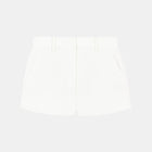 Formal Tailored Micro Shorts - Cream