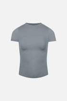 Base Sculpting T Shirt - Misty Blue