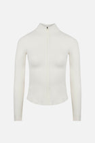 Base Sculpting Zip Up Jacket - Tofu