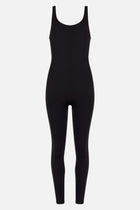 Base Sculpting Tank Unitard - Black