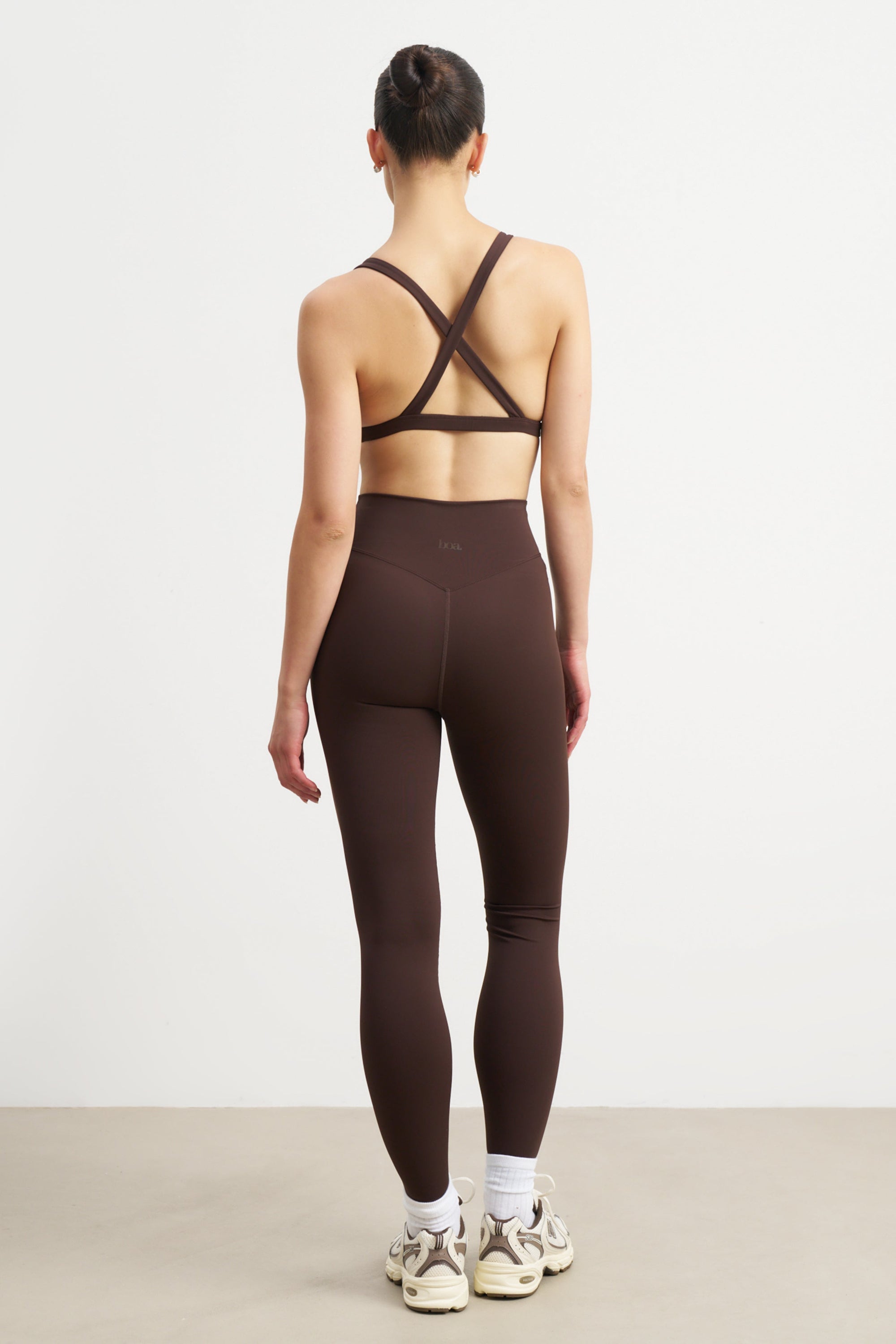 Base Sculpting Triangle Bra - Carob