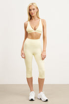 Base Sculpting Triangle Bra - Buttermilk