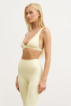 Base Sculpting Triangle Bra - Buttermilk