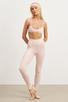 Base Sculpting Skinny Ruched Bra - Marshmallow