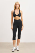 Base Sculpting Capri Leggings - Black