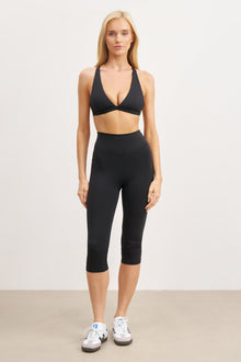 Base Sculpting Capri Leggings - Black