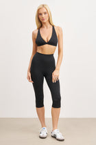 Base Sculpting Capri Leggings - Black