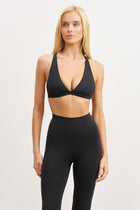 Base Sculpting Triangle Bra - Black