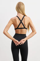 Base Sculpting Triangle Bra - Black