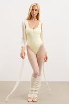 Soft Brushed Wrap Cardigan - Cream