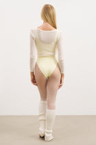 Soft Brushed Wrap Cardigan - Cream