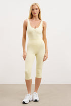 Base Sculpting Ruched Bodysuit - Buttermilk