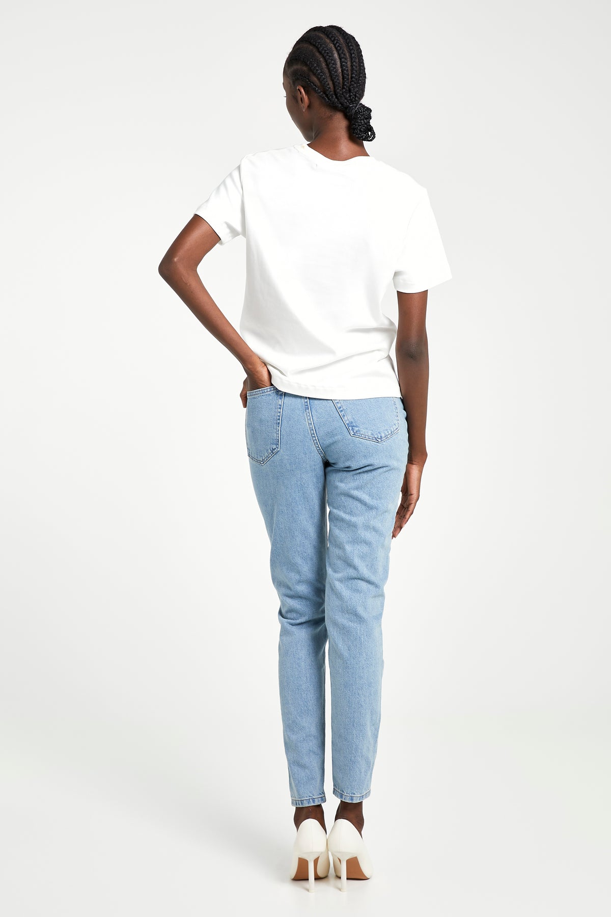 Classic Mom Jeans Light Blue BOA