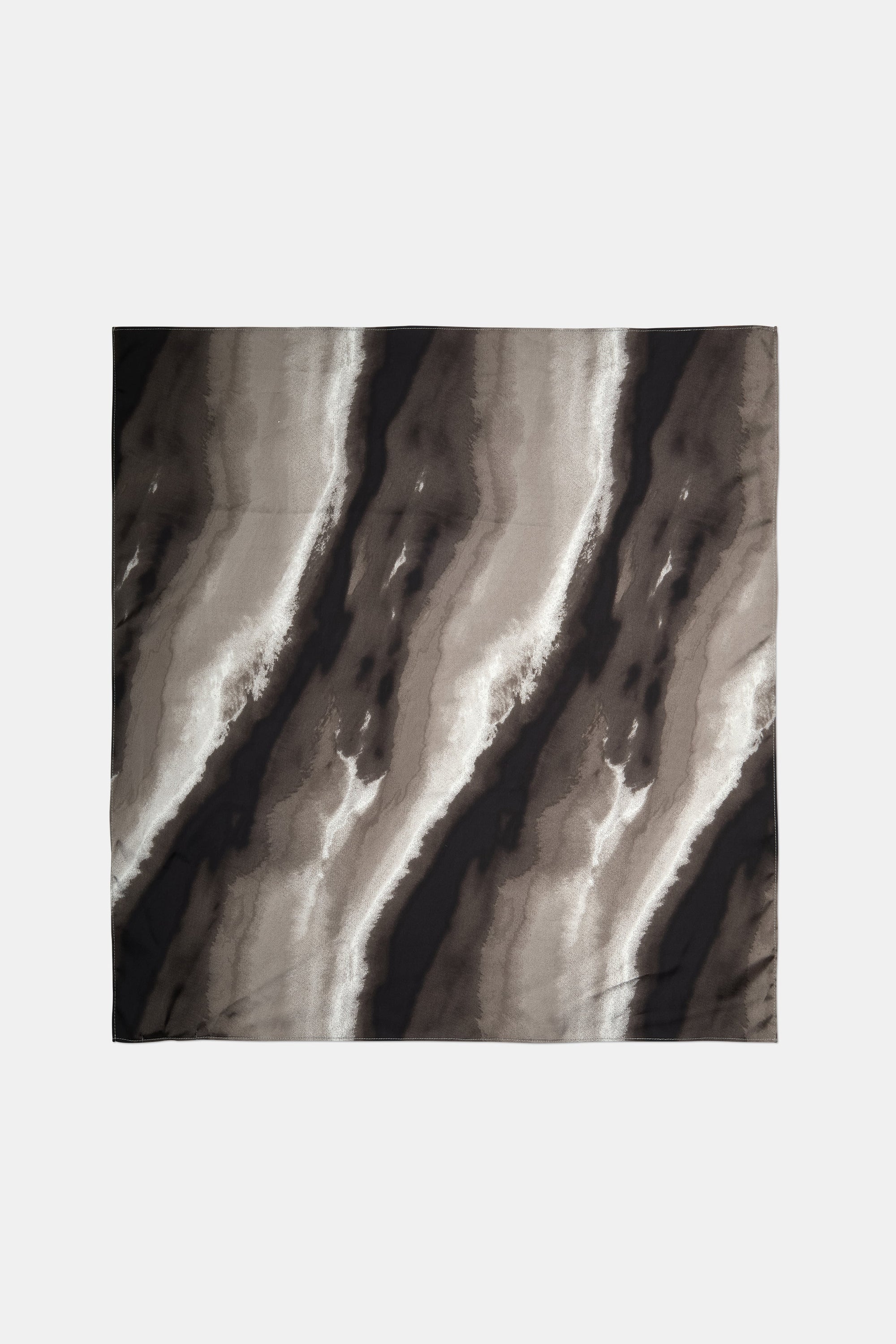 Satin Scarf - Sage Marble