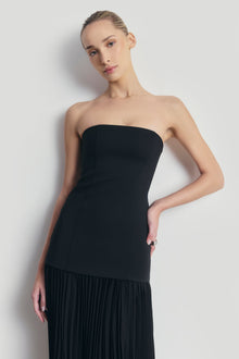 Structured Bodice Gown - Black