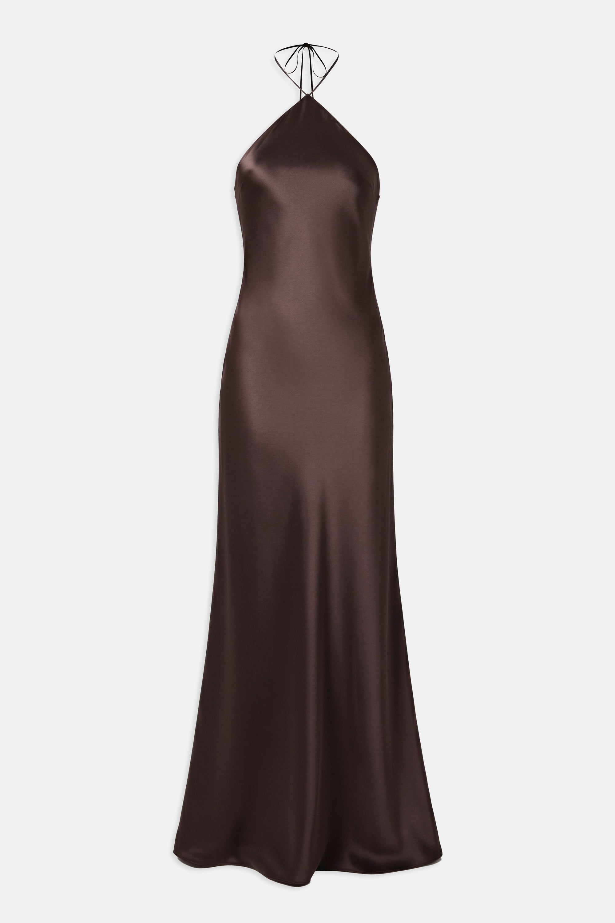 clean satin dress Champagne Glow Satin Lace Trim Midi Dress