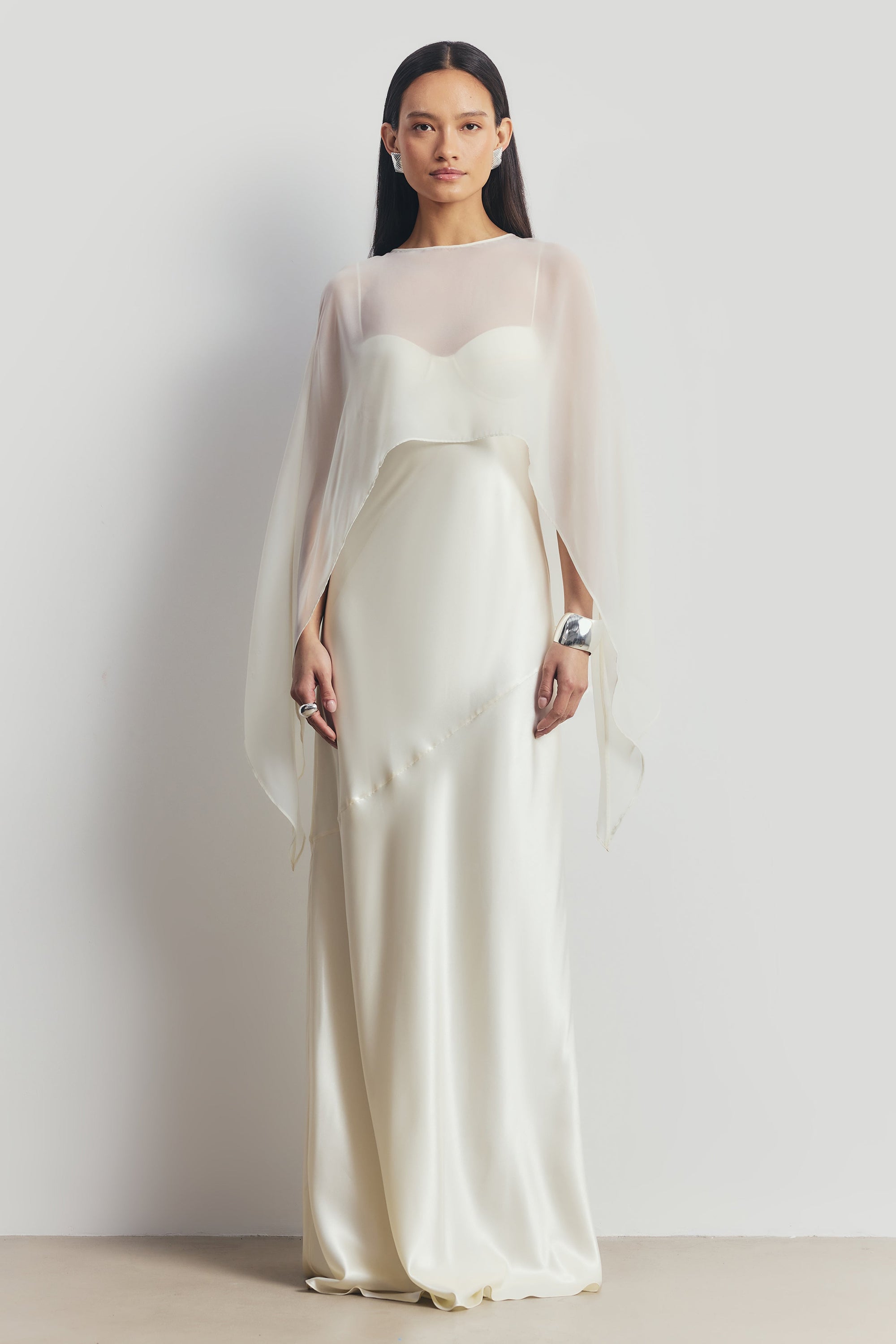 white christmas dresses Satin Cup Detail Slip Dress