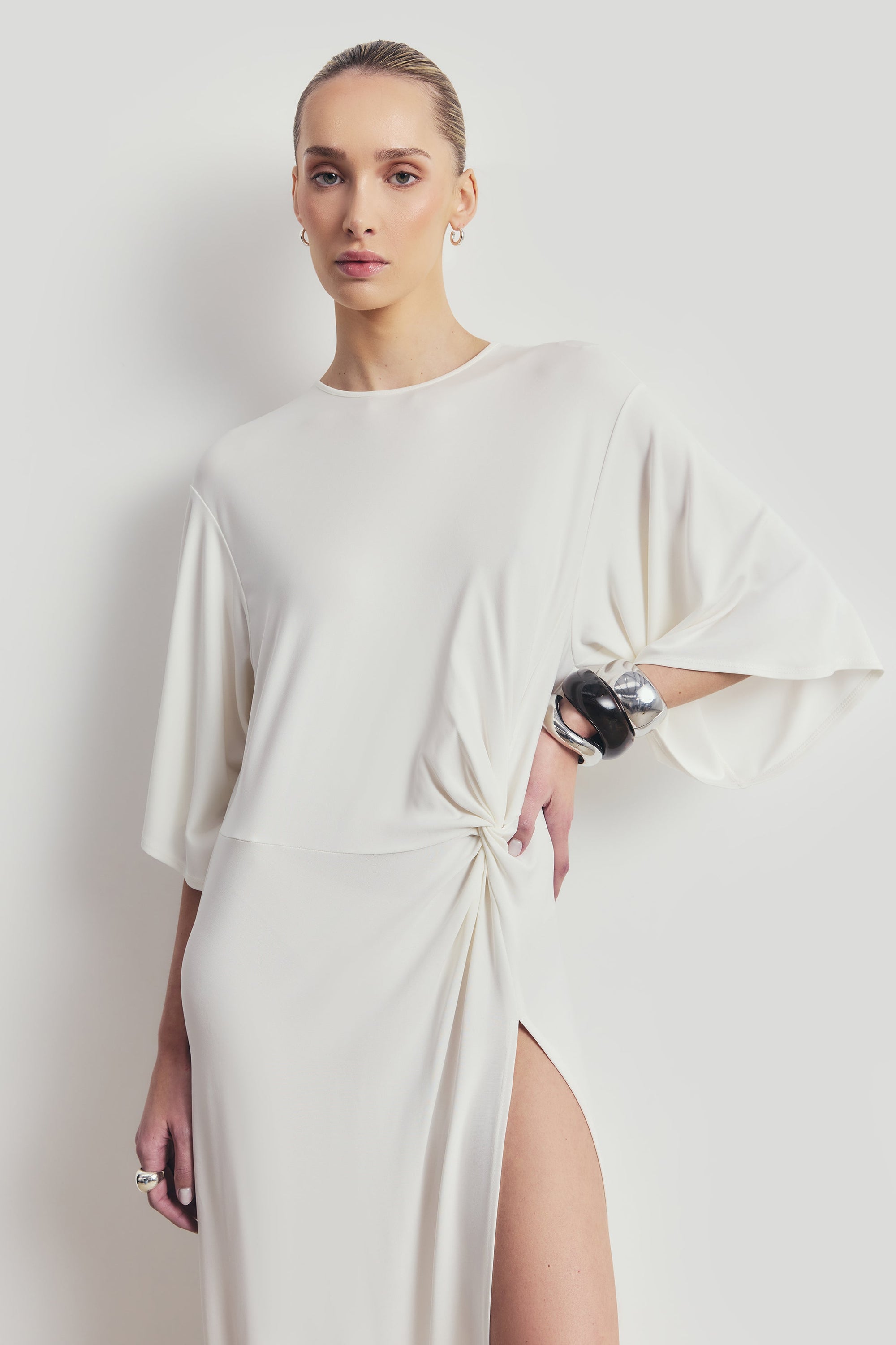 Relaxed Dropped Waist T-Shirt Gown