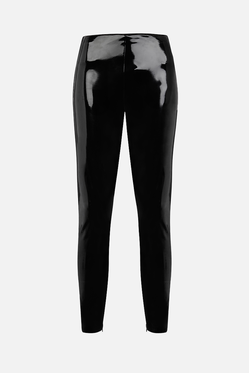 Grey 2025 vinyl leggings
