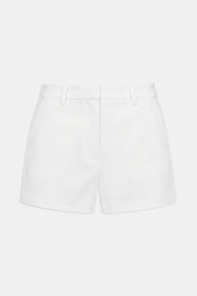 Formal Tailored Micro Shorts - Cream