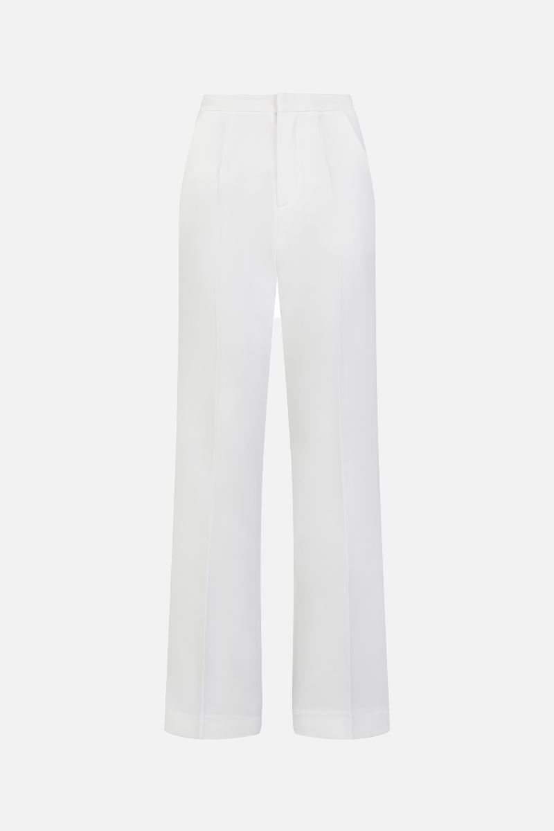 Trousers white hot sale